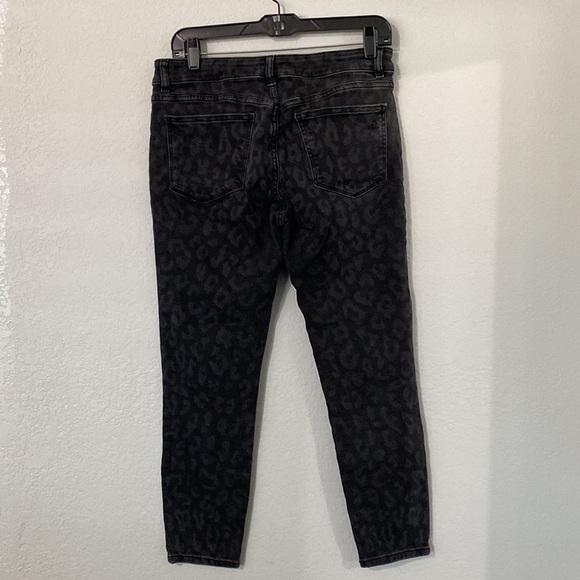 DL1961 Leopard Print Florence Cropped - Picture 3 of 5